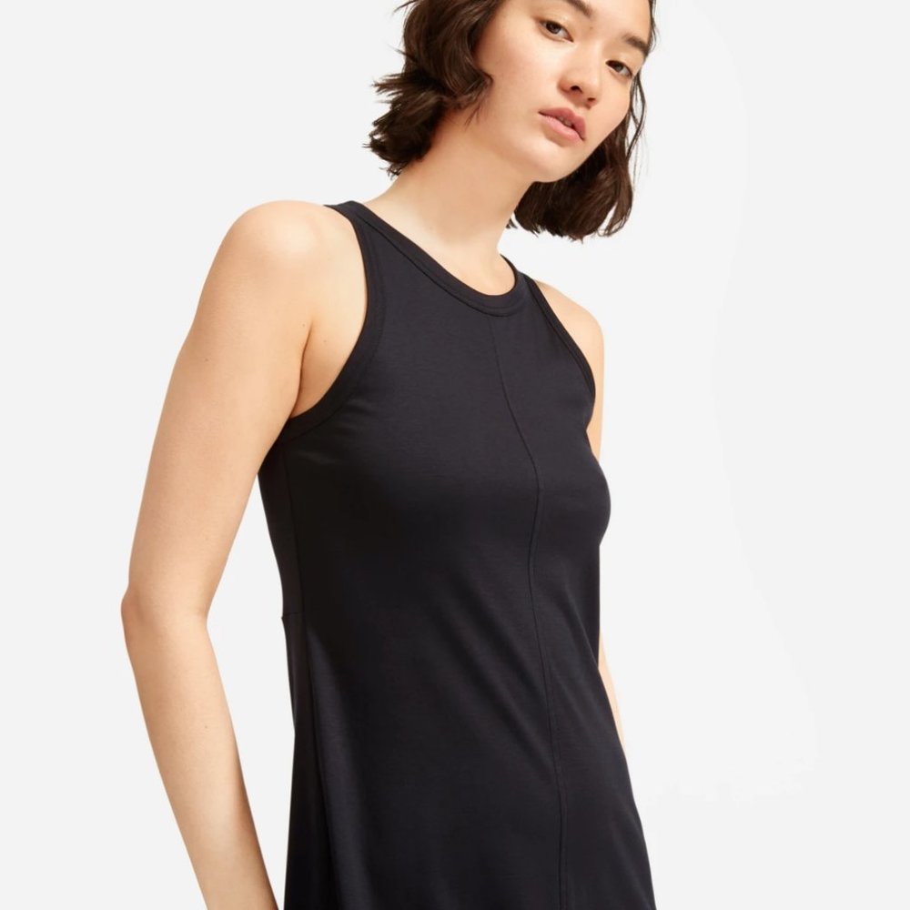 Everlane | The Luxe Cotton Midi Tank Dress